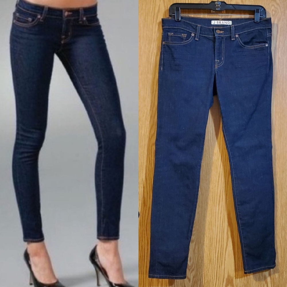 J Brand 910 Skinny Leg Jeans In Ink